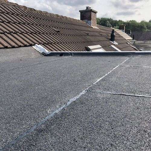 Nieuw plat dak gelegd in Nieuwkoop